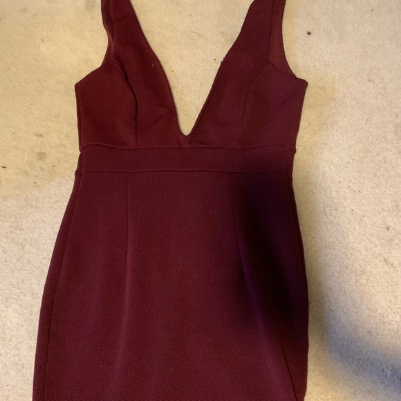 Mini Red Dress - Picture 1 of 2